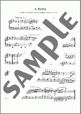 March In D Major, BWV Appendix 122(Carl Philipp Emanuel Bach) 楽譜 ピアノ（ソロ） ダウンロード