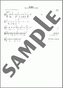 Jeannie (from I Dream Of Jeannie)(Buddy Kaye/Hugh Montenegro) 楽譜 その他 ダウンロード