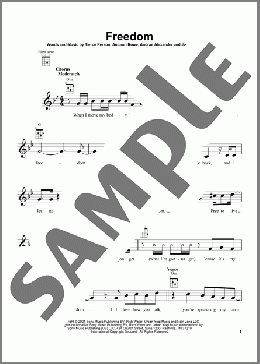 FREEDOM(Jon Batiste) 楽譜 ウクレレ（ソロ） ダウンロード