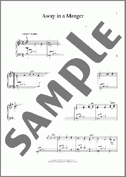 Away In A Manger(Traditional/William J. Kirkpatrick/John T. McFarland (v.3)) 楽譜 ピアノ（ソロ） ダウンロード