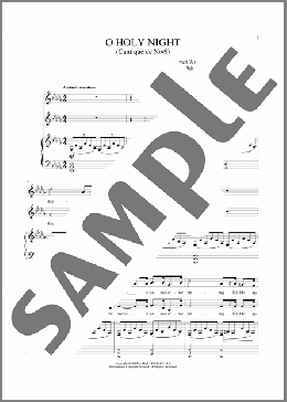 O Holy Night(Adolphe Adam/John S. Dwight/Placide Cappeau) 楽譜 その他 ダウンロード