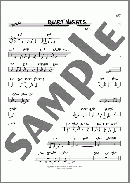 Quiet Nights Of Quiet Stars (Corcovado) (arr. David Hazeltine)(Gene Lees/Antonio Carlos Jobim) 楽譜 その他 ダウンロード