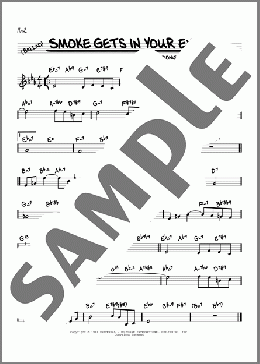 Smoke Gets In Your Eyes (arr. David Hazeltine)(The Platters) 楽譜 その他 ダウンロード