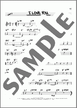 I Love You (arr. David Hazeltine)(Cole Porter) 楽譜 その他 ダウンロード