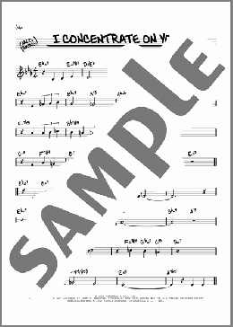 I Concentrate On You (arr. David Hazeltine)(Cole Porter) 楽譜 その他 ダウンロード