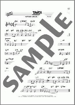 Dindi (arr. David Hazeltine)(Ray Gilbert/Antonio Carlos Jobim/Aloysio De Oliveira) 楽譜 その他 ダウンロード