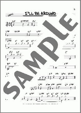 I'll Be Around (arr. David Hazeltine)(The Mills Brothers) 楽譜 その他 ダウンロード