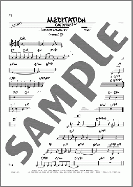 Meditation (Meditacao) (arr. David Hazeltine)(Norman Gimbel/Antonio Carlos Jobim/Newton Mendon?a) 楽譜 その他 ダウンロード