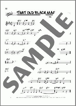 That Old Black Magic (arr. David Hazeltine)(Harold Arlen/Johnny Mercer) 楽譜 その他 ダウンロード