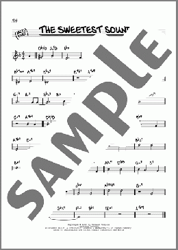 The Sweetest Sounds (arr. David Hazeltine)(Richard Rodgers) 楽譜 その他 ダウンロード