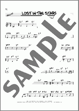 Lost In The Stars (arr. David Hazeltine)(Kurt Weill/Maxwell Anderson) 楽譜 その他 ダウンロード