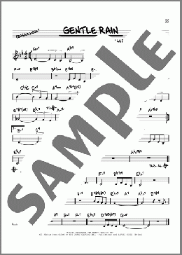 Gentle Rain (arr. David Hazeltine)(Luiz Bonfa/Matt Dubey) 楽譜 その他 ダウンロード