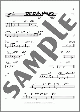 Detour Ahead (arr. David Hazeltine)(Herb Ellis/John Frigo/Lou Carter) 楽譜 その他 ダウンロード