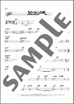 So In Love (arr. David Hazeltine)(Cole Porter) 楽譜 その他 ダウンロード