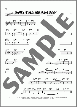 Ev'ry Time We Say Goodbye (arr. David Hazeltine)(Cole Porter) 楽譜 その他 ダウンロード