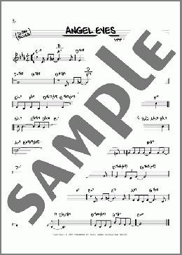 Angel Eyes (arr. David Hazeltine)(Earl Brent/Matt Dennis) 楽譜 その他 ダウンロード