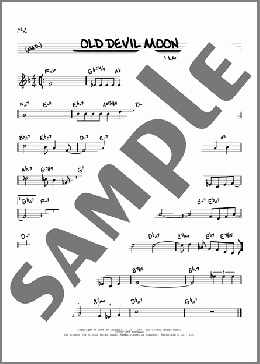 Old Devil Moon (arr. David Hazeltine)(Burton Lane/E.Y. Harburg) 楽譜 その他 ダウンロード