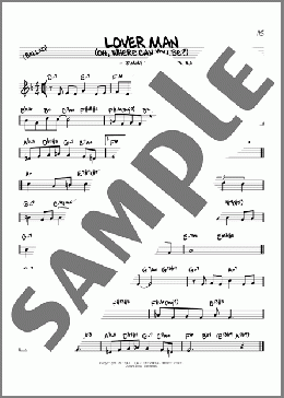 Lover Man (Oh, Where Can You Be?) (arr. David Hazeltine)(Billie Holiday) 楽譜 その他 ダウンロード