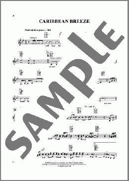 Caribbean Breeze(The Rippingtons) 楽譜 ギター（その他） ダウンロード