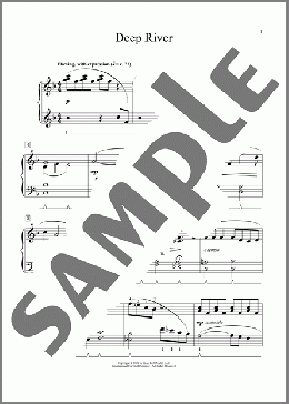 Deep River (arr. Mona Rejino)(African-American Spiritual) 楽譜 ピアノ（ソロ） ダウンロード