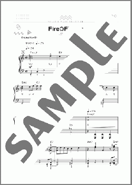 Fire◎Flower(absorb) 楽譜 ピアノ（ソロ） 初～中級 ダウンロード