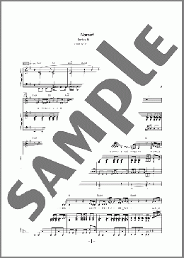 Namidairo(YUI) 楽譜 ピアノ（弾き語り） 中級 ダウンロード
