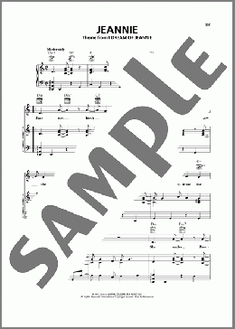 Jeannie(Buddy Kaye/Hugh Montenegro) 楽譜 ピアノ & ボーカル & ギター ダウンロード