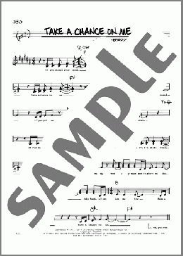 Take A Chance On Me(ABBA) 楽譜 その他 ダウンロード