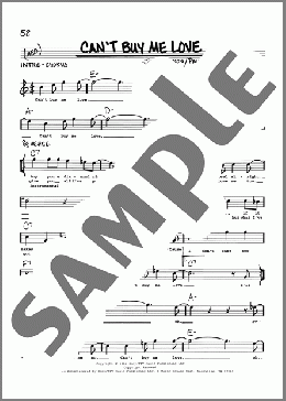 Can't Buy Me Love(The Beatles) 楽譜 その他 ダウンロード