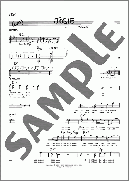 Josie(Steely Dan) 楽譜 その他 ダウンロード