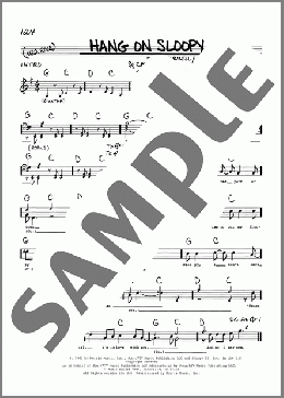 Hang On Sloopy(The McCoys) 楽譜 その他 ダウンロード