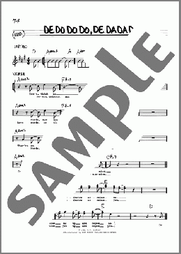 De Do Do Do, De Da Da Da(The Police) 楽譜 その他 ダウンロード