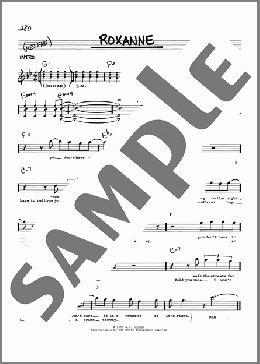 Roxanne(The Police) 楽譜 その他 ダウンロード