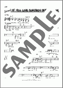 If You Love Somebody Set Them Free(Sting) 楽譜 その他 ダウンロード