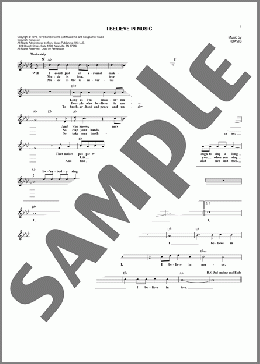 I Believe In Music(Gallery/Mac Davis) 楽譜 その他 ダウンロード