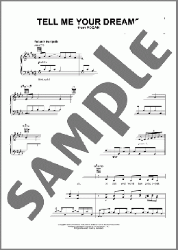 Tell Me Your Dreams (from M3GAN)(Anthony Willis) 楽譜 ピアノ & ボーカル & ギター ダウンロード