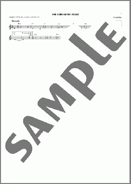 The Lonesome Road(African-American Spiritual) 楽譜 その他 ダウンロード