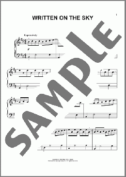 Written On The Sky(Max Richter) 楽譜 ピアノ（ソロ） ダウンロード
