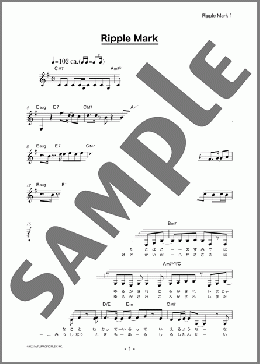 Ripple Mark(Benlou) 楽譜 メロディ ダウンロード