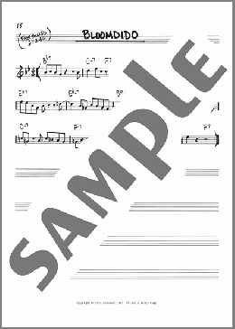 Bloomdido(Charlie Parker) 楽譜 その他 ダウンロード