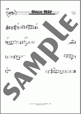 Bongo Beep(Charlie Parker) 楽譜 その他 ダウンロード