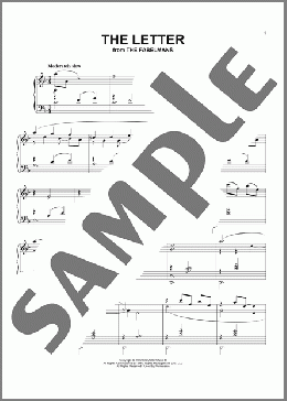 The Letter (from The Fabelmans)(John Williams) 楽譜 ピアノ（ソロ） ダウンロード