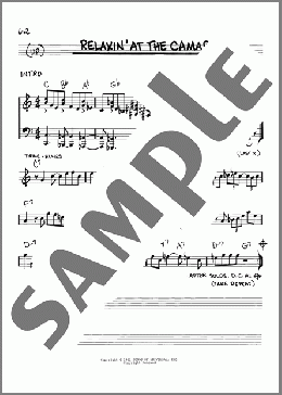 Relaxin' At The Camarillo(Charlie Parker) 楽譜 その他 ダウンロード