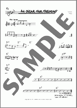 An Oscar For Treadwell(Charlie Parker) 楽譜 その他 ダウンロード