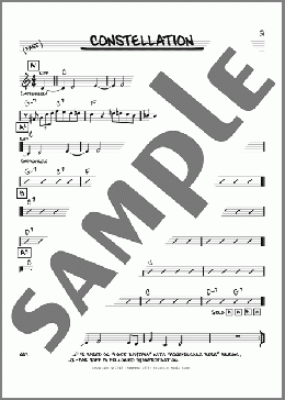 Constellation(Charlie Parker) 楽譜 その他 ダウンロード