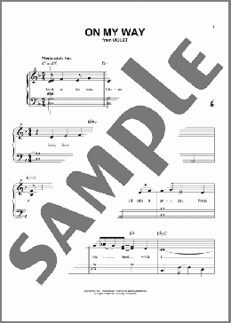 On My Way (from Violet)(Jeanine Tesori/Brian Crawley) 楽譜 その他 ダウンロード