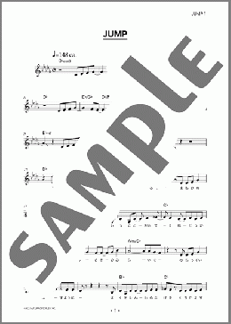 JUMP(幾田 りら) 楽譜 メロディ ダウンロード
