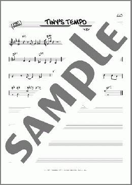 Tiny's Tempo(Lloyd Grimes/Clyde Hart) 楽譜 その他 ダウンロード