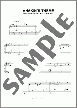 Anakin's Theme (from Star Wars: The Phantom Menace)(John Williams) 楽譜 ピアノ（ソロ） ダウンロード