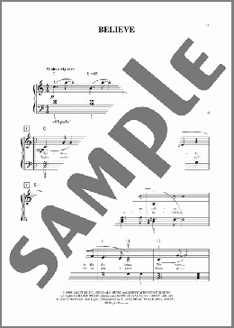 Believe (from The Polar Express) (arr. Carol Matz)(Josh Groban) 楽譜 ピアノ（ソロ） ダウンロード